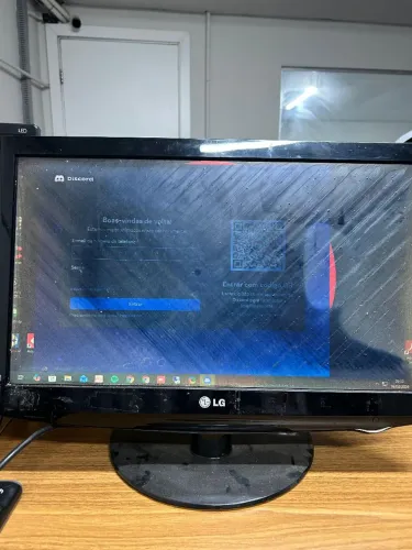 TV monitor LG 22LH20R 22 polegadas avarias 