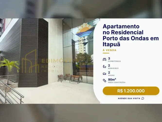 Apartamento em Itapuã: onde seu conforto encontra a praticidade!