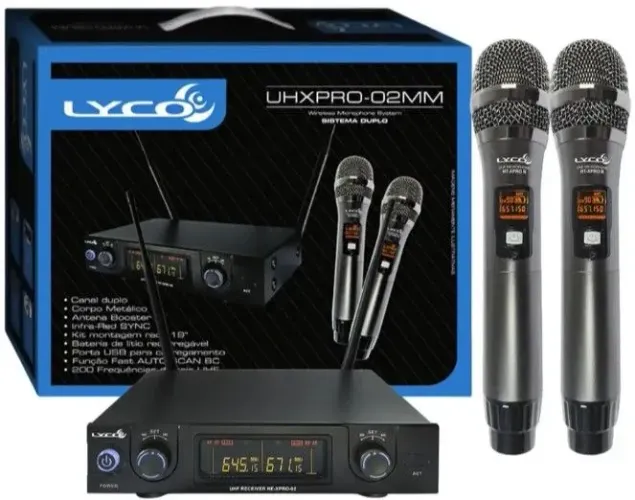 Microfone Lyco UHX PRO