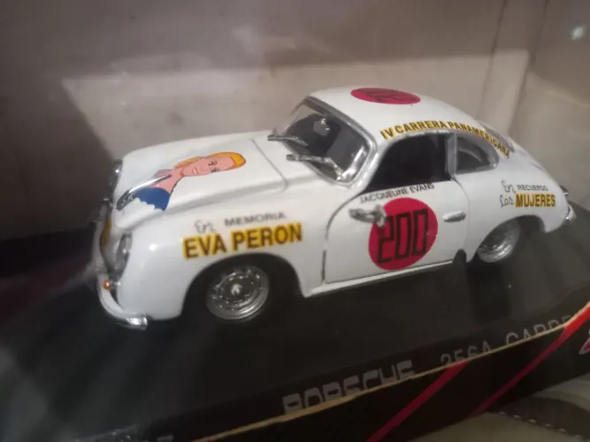 Miniatura Porsche 356A Carrera Panamericana Evita Peron 1953 escala 1/43