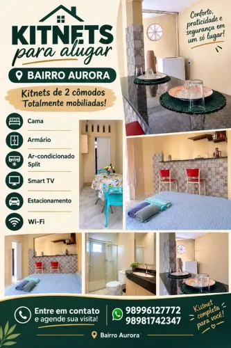 Aluguel de kitnet mobiliada