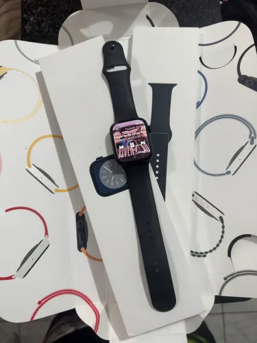 APPLE WATCH SÉRIES 8 45mm C/CAIXA ORIGINAL