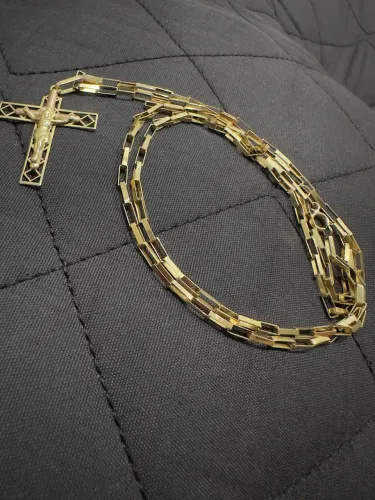 Corrente Cartier 18k 65cm com pingente!