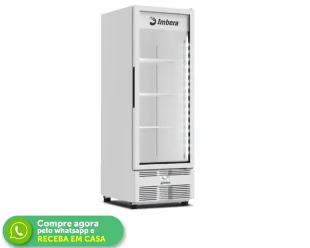 Freezer Vertical Porta de vidro 565L Imbera