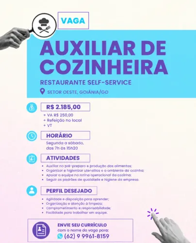 AUXILIAR DE COZINHA 