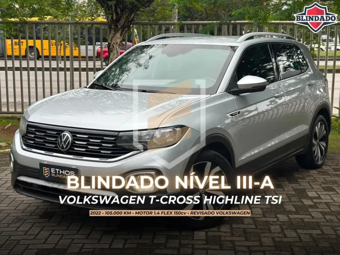 Volkswagen T-Cross Highline 1.4 TSI Flex 16V 5P AUT 2022