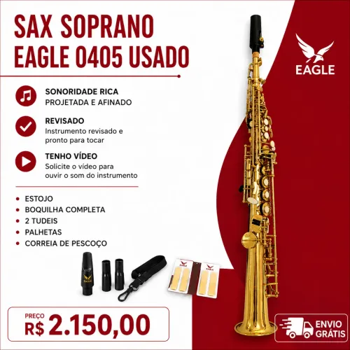 SAX SOPRANO EAGLE 0405