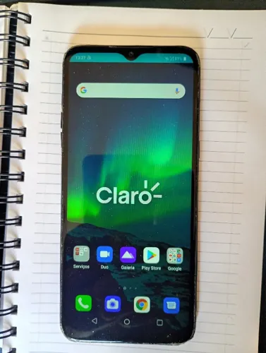 Celular LG k41s 32 gigas funcionando perfeitamente bateria e entrada carregador bons 