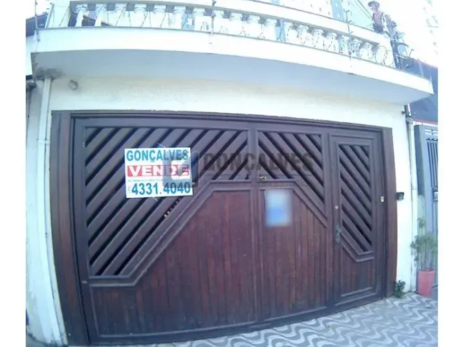 Sobrado à venda em Santo André (Santa Maria) 3 quartos, 1 suíte, 10 vagas