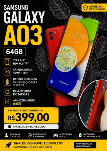 Celular Samsung Galaxy A03