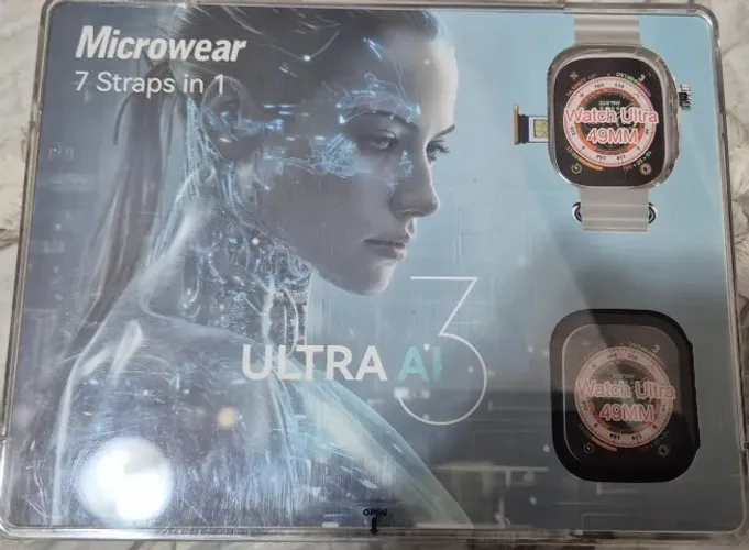 KIT 10 PULSEIRAS + 2 CARREGADORES - SMARTWATCH ULTRA 49MM