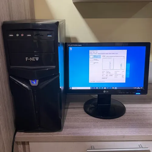 Desktop com SSD + Monitor