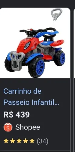 Carrinho de passeio infantil Spiderman