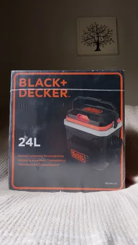 Mini Geladeira Portátil Black+Decker 24L - Nova