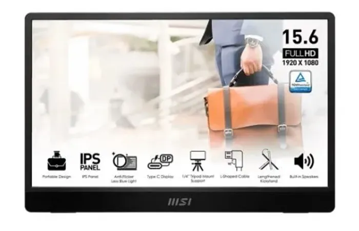 (Lacrado) Monitor Portátil MSI PRO MP161 E2