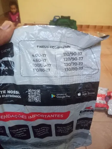 Câmara de ar aro 17