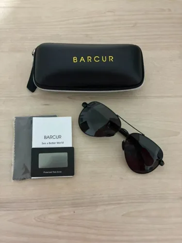 Óculos de Sol Aviador Masculino Barcur