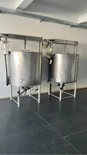 Tanque misturador 1000L - Inox