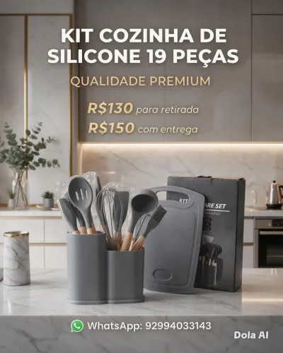 Kit completo para sua cozinha
