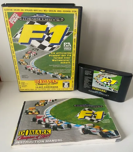 Jogo Mega Drive - Fórmula 1 Domark Champions of Sport
