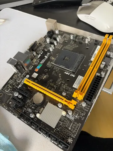 Placa mãe a520m biostar