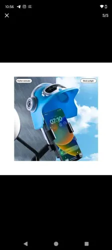 Suporte de celular para Moto e bike capacete à prova d'água