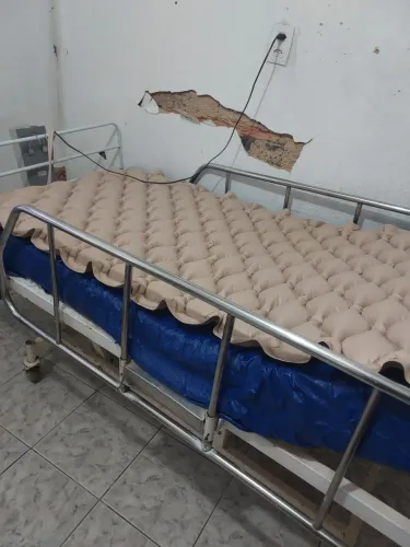 Cama hospitalar colchão massagiador
