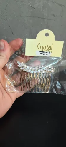 Acessório de cabelo para penteado - Dourado