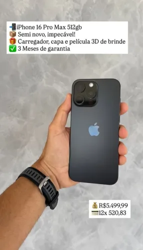 iPhone 16 pro Max 512 gb