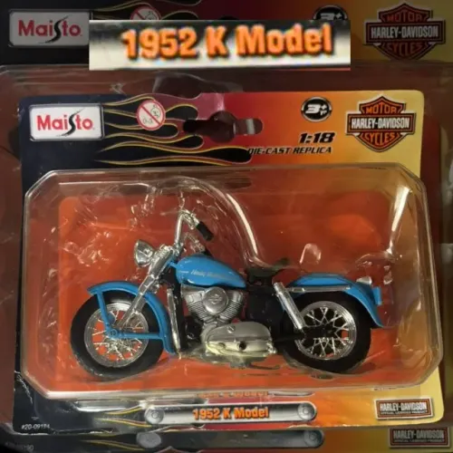 Harley-Davidson 1952 K Model Maisto 1:18
