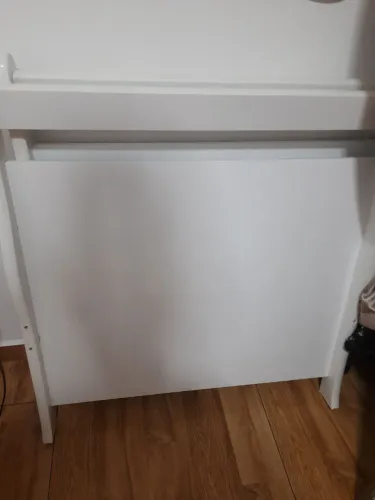 Cama infantil com proteção lateral e colchão | Medida 78x188x17 D33