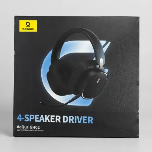 Headset Gamer Sem Fio Baseus AeQur GH02 - Bluetooth, 2.4 GHz e Cabo - Novo e Lacrado