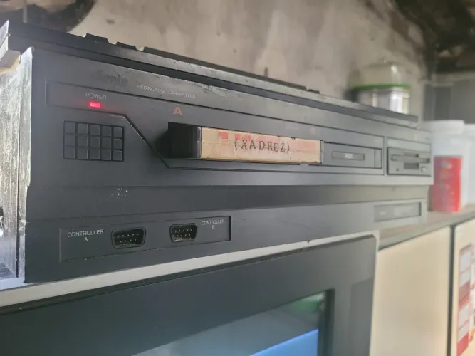 Computador MSX Gradiente reliquia anos 80
