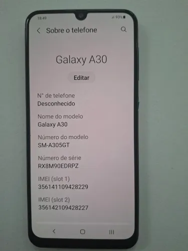 Smartphone Samsung A30