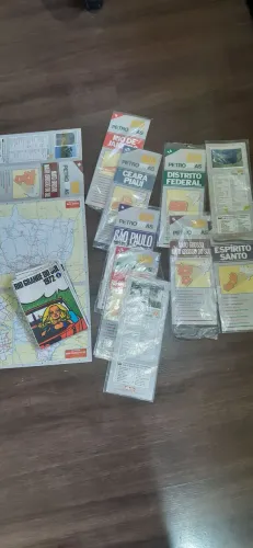 Mapas antigos Petrobras. 