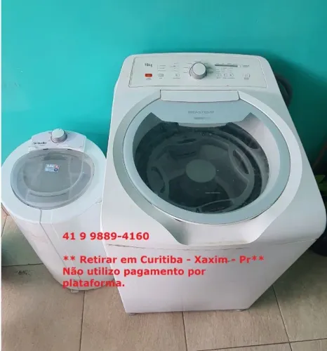 Maquina Lavar Brastemp e Centrífuga Mueller