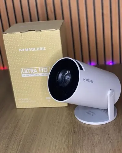 Projetor HY300 Android 11 Wi-fi Bluetooth 4k