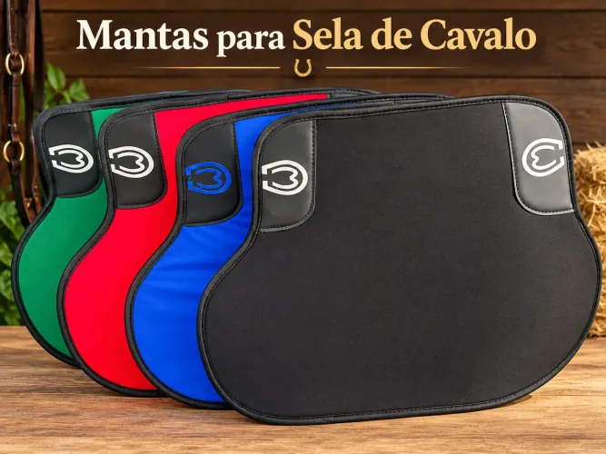 Manta para Sela de Cavalo - Confortável, Reforçada 