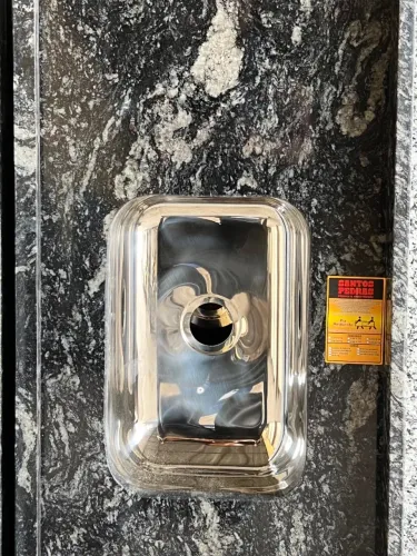 Pia de granito preto indiano 120cm