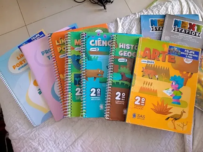 Livros SAS 2°ano