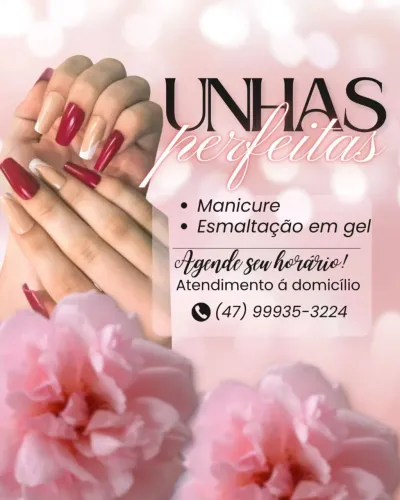 Manicure vai até você
