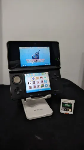 Nintendo 3ds old desbloqueado com jogo ( faço Olx pay)