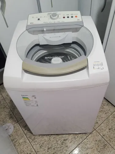 Lavadora Brastemp turbo 11 kg com sexta de inox tudo funcionando ok