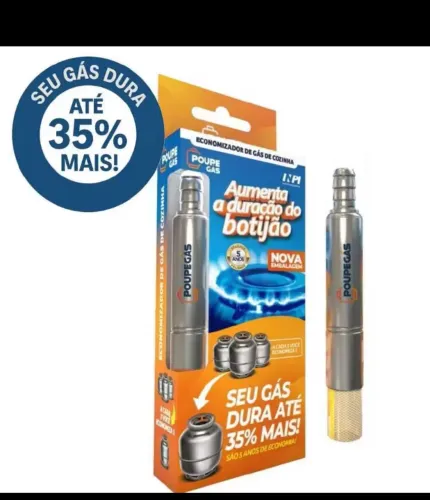 Economizador de Gás de Cozinha (PoupeGás) - Faça seu Gás Durar até 35% Mais!