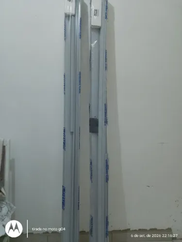 Duas Porta Sanfonada Plasflex.