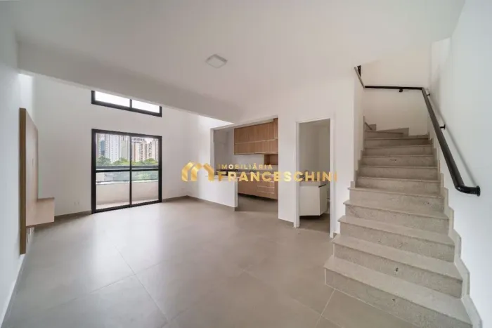 LOCAÇÃO - TARSILA LOFT - APTO. DUPLEX com 78M2 - 01 DORMT. - VARANDA - JD. AQUÁRIUS
