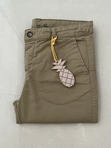Calça chino khaki pineapple Brand menino (NOVA!!!!)