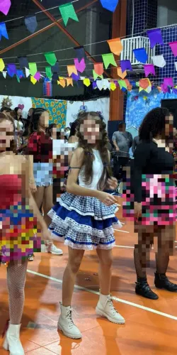 Saia de Festa Junina - Tamanho P/M