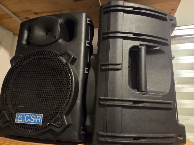 Caixa de som ativa CSR 10" 150w