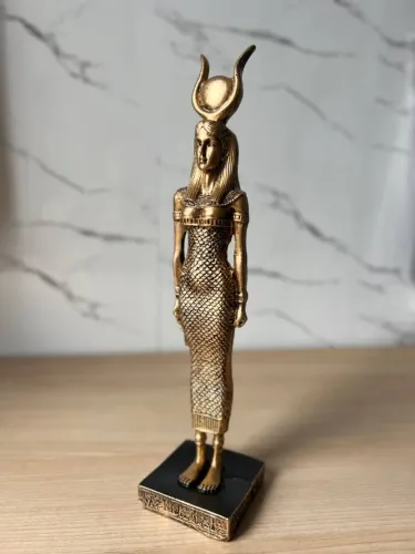 Deusa Isis, Deusa da Fertilidade 32cm- Resina de alta qualidade
